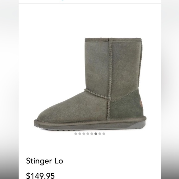 NWOT EMU Australian sleeps skin upper. Ugg style boot. Women’s size 7 Brown - Picture 2 of 11